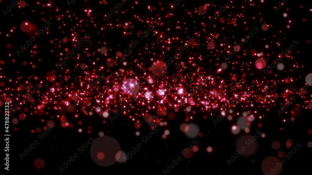 color rain particle abstract background