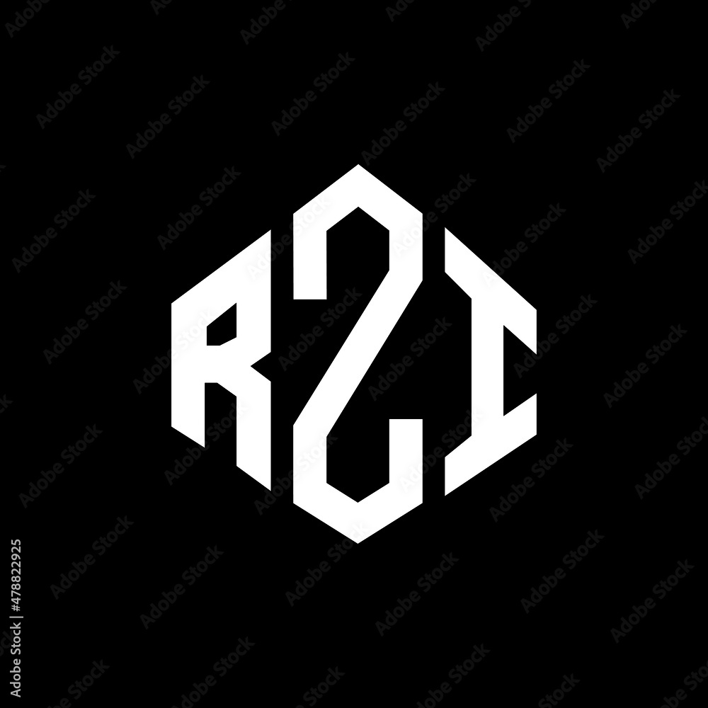 RZI letter logo design with polygon shape. RZI polygon and cube shape logo design. RZI hexagon vector logo template white and black colors. RZI monogram, business and real estate logo. RZI letter logo design with polygon shape. RZI polygon and cube shape logo design. RZI hexagon vector logo template white and black colors. RZI monogram, business and real estate logo.