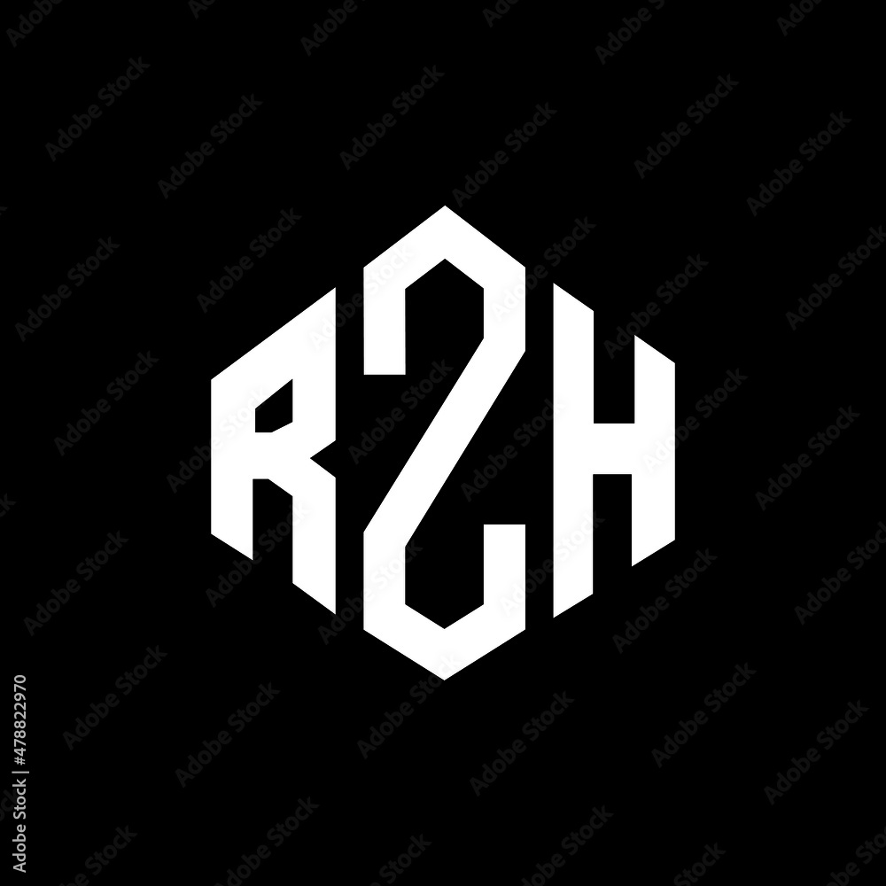RZH letter logo design with polygon shape. RZH polygon and cube shape logo design. RZH hexagon vector logo template white and black colors. RZH monogram, business and real estate logo. RZH letter logo design with polygon shape. RZH polygon and cube shape logo design. RZH hexagon vector logo template white and black colors. RZH monogram, business and real estate logo.
