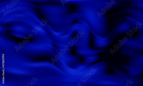 abstract background luxury blue cloth or liquid wave or wavy folds of grunge silk texture satin velvet material or luxurious background.