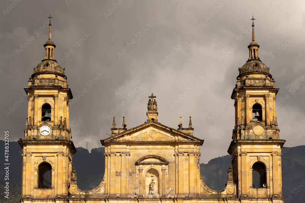 Obraz premium Primatial Cathedral Of Bogota, Colombia.