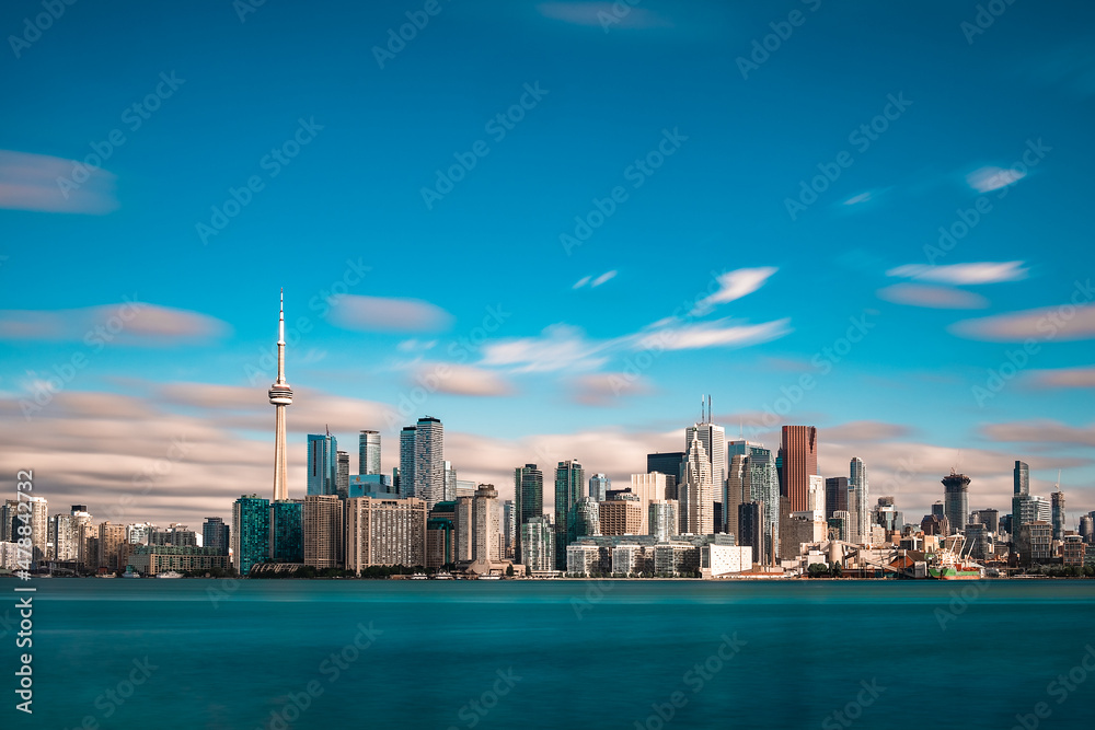 Naklejka premium Toronto Skyline