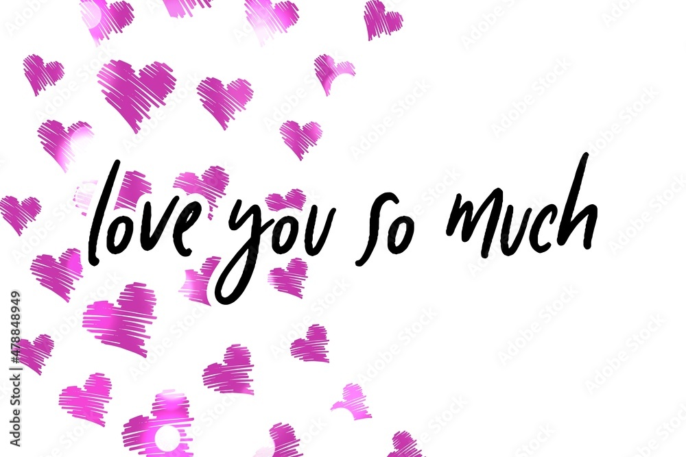 Valentine's day gift cart with love you so much text. Love related items. Home decoration printable. Valentine's day gift cart with love you so much text. Love related items. Home decoration printable.