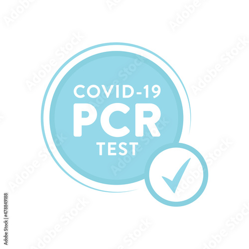Rapid Test, Rapid Antigen Test, Covid-19, PCR Test, Coronavirus Test, Covid Icon, Medical Virus, Swab Sample, Vector Illustration Background	