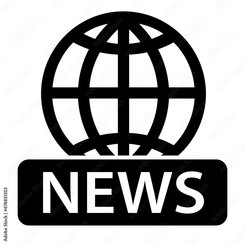 News vector icon. Globe symbol of the world. Modern flat pictogram, business, marketing, internet concept. symbol for website design or buttons for mobile app. News vector icon. Globe symbol of the world. Modern flat pictogram, business, marketing, internet concept. symbol for website design or buttons for mobile app.
