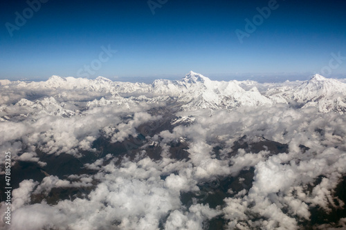 Mount Everest Himalayan Mountains Nepal Asia © Overflightstock