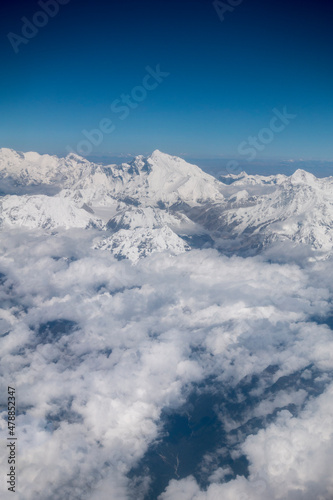 Mount Everest Himalayan Mountains Nepal Asia