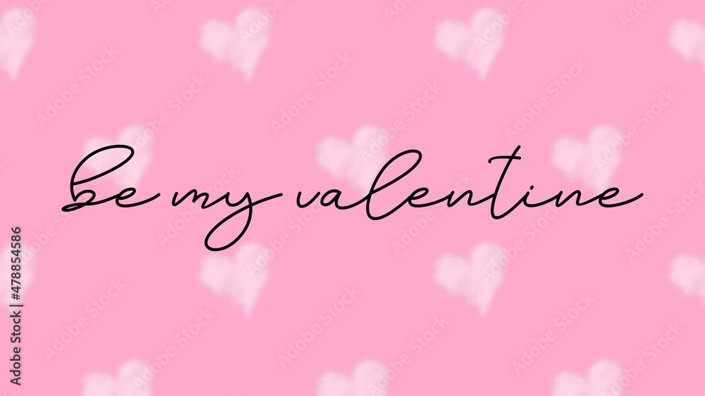  Valentine's day gift cart with be my valentine text. Love related items. Home decoration printable.
