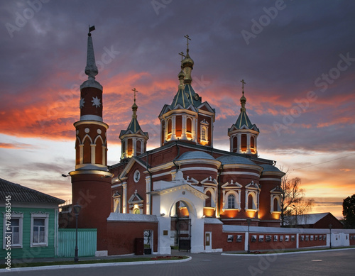 Brusensky Assumption monastery in Kolomna. Russia photo