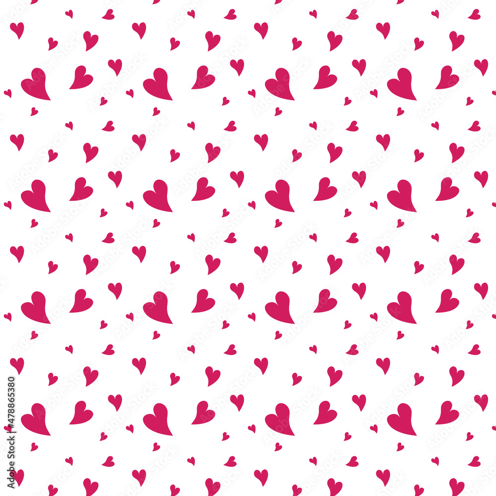 Red heart pattern. Love background	
Web