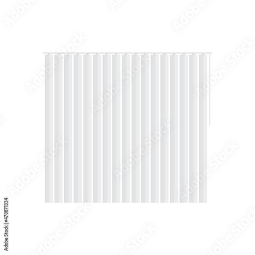 Window Blinds  Privacy Curtain  Retractable Blinds  Window Covering  Home Interior Blinds  Office Blinds  Vector Illustration Background