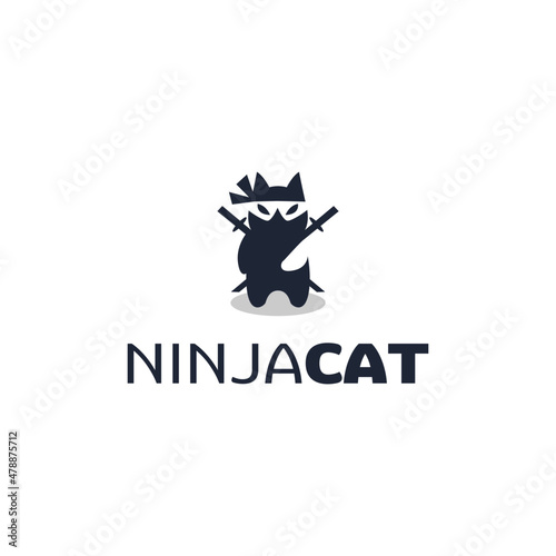Ninja cat logo design inspiration