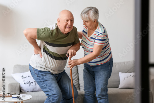 Senior woman and her husban...