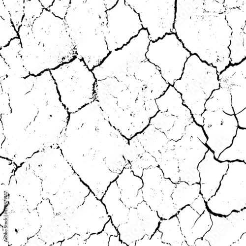 Abstract grunge crack texture background.