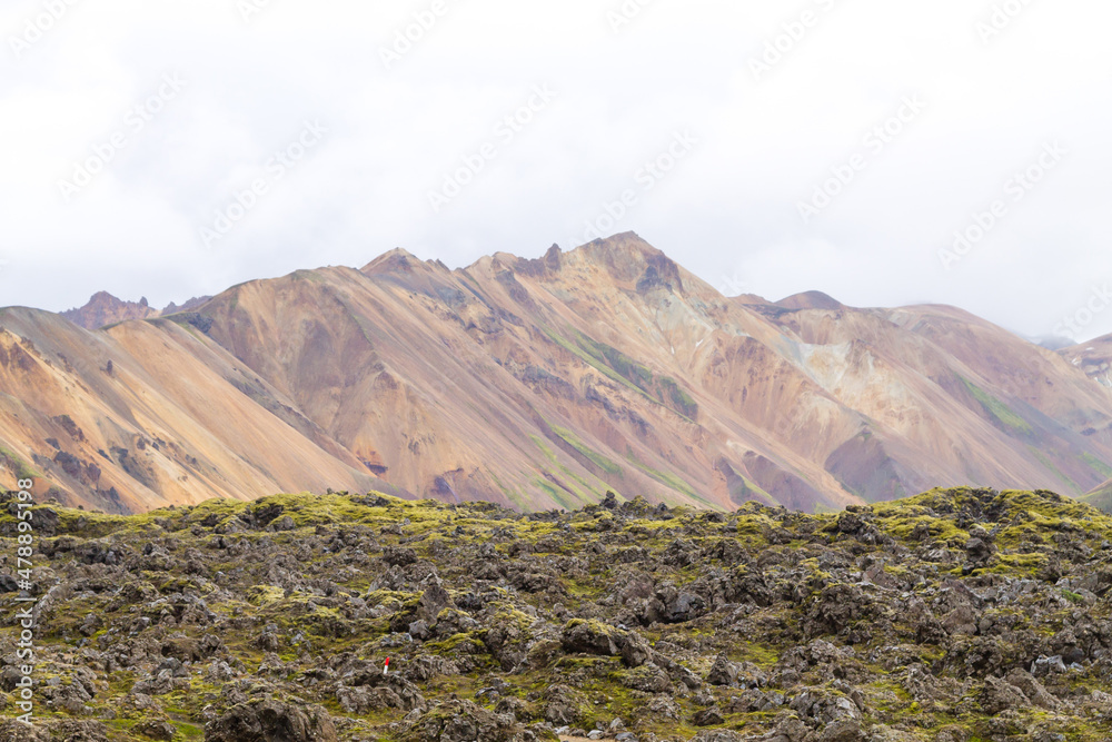 Landmannalaugar area landscape, Fjallabak Nature Reserve, Iceland