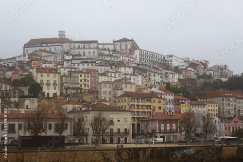 Beautiful view of Coimbra city