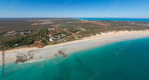 The amazing Cable Beach in Broome in Western Australia  photo