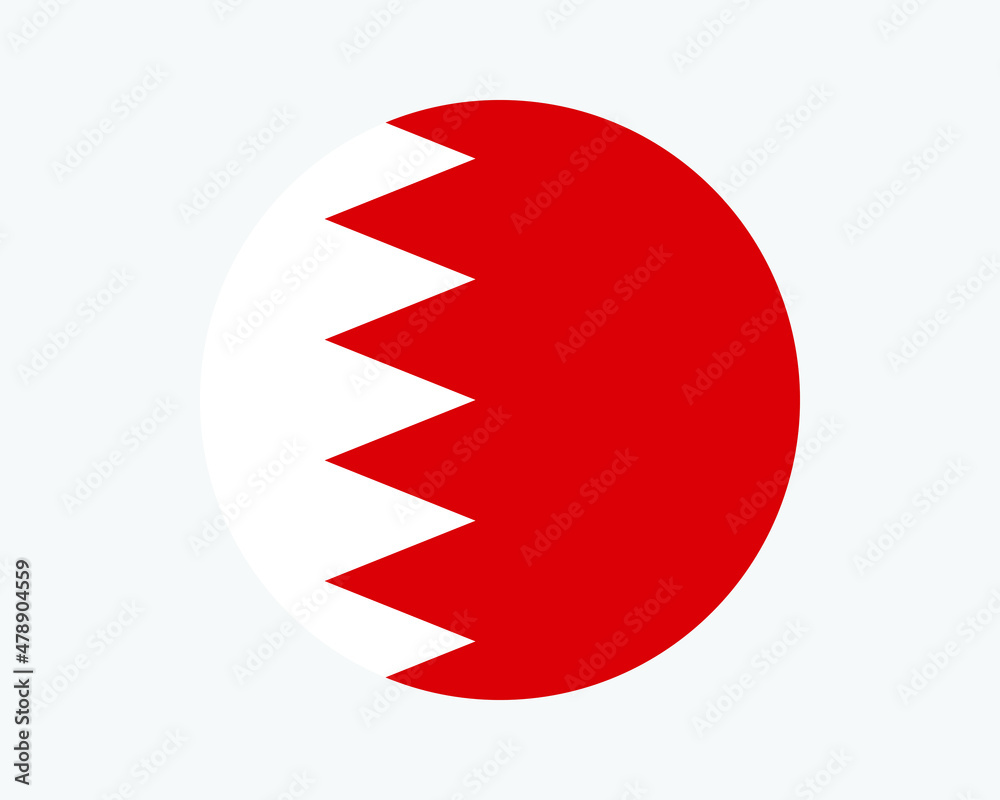 National red and white flag of the kingdom Vector Image