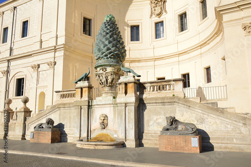 The Fontana della Pigna or simply Pigna, 
