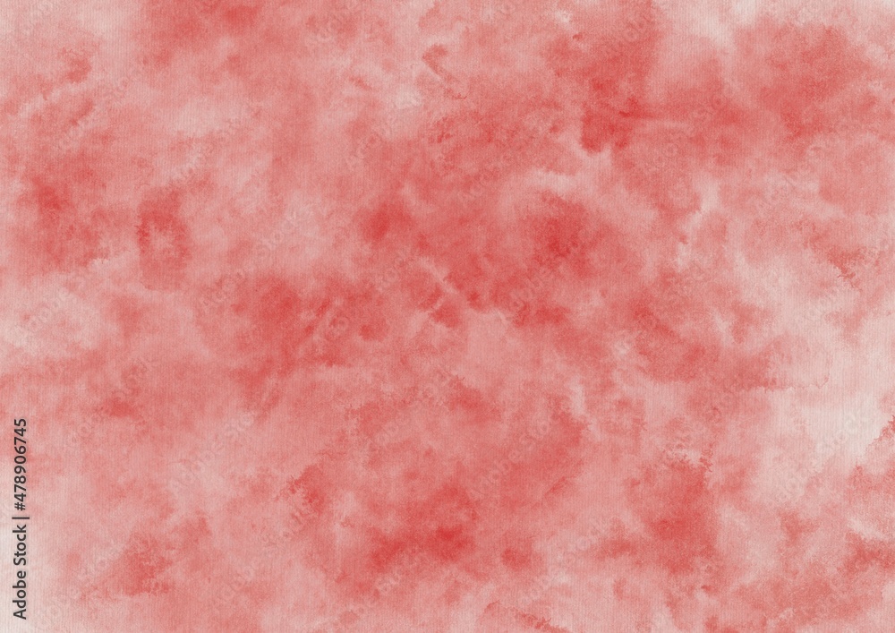 red Watercolor Textured Paper