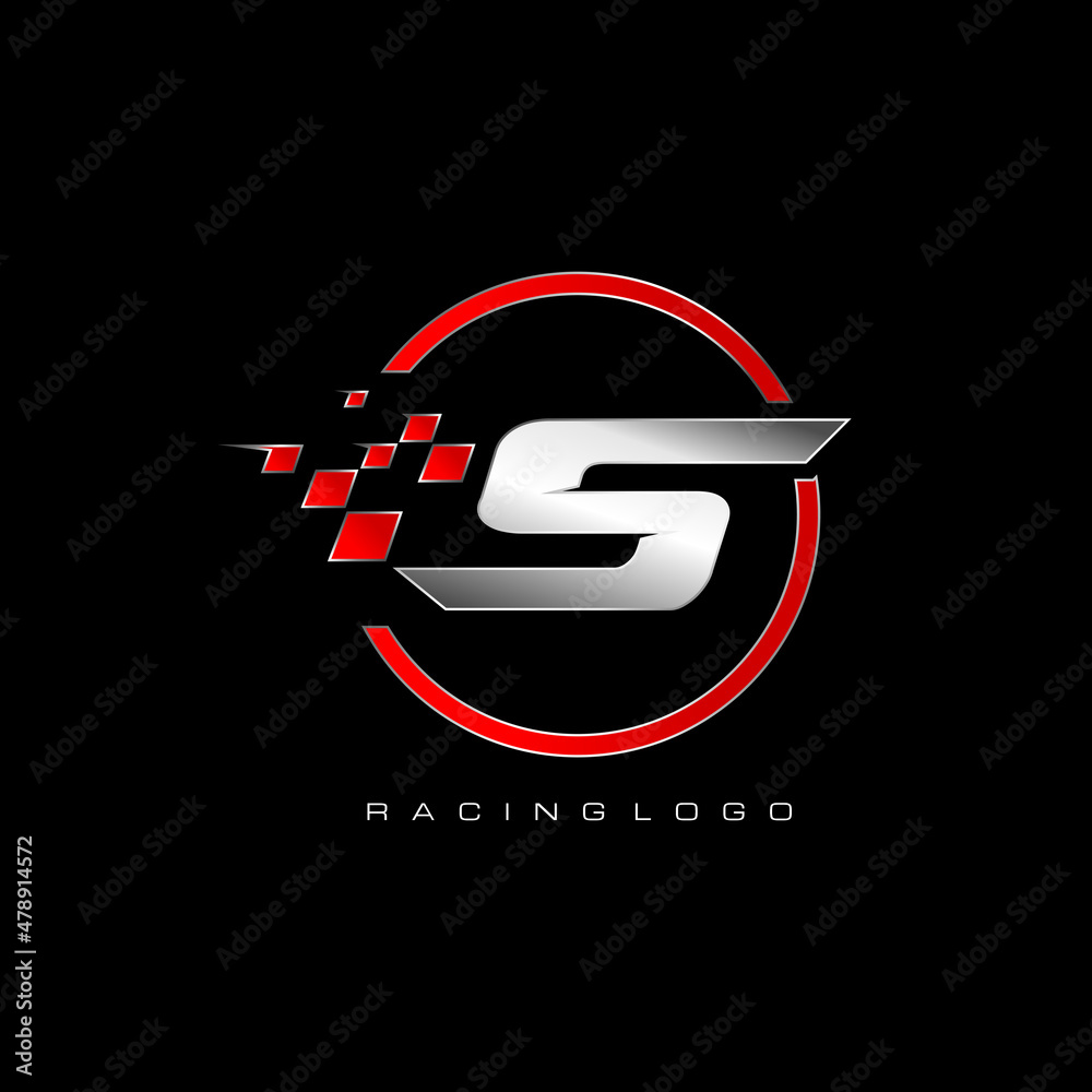 car racing logo