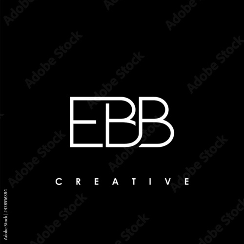Fotografie, Obraz EBB Letter Initial Logo Design Template Vector Illustration
