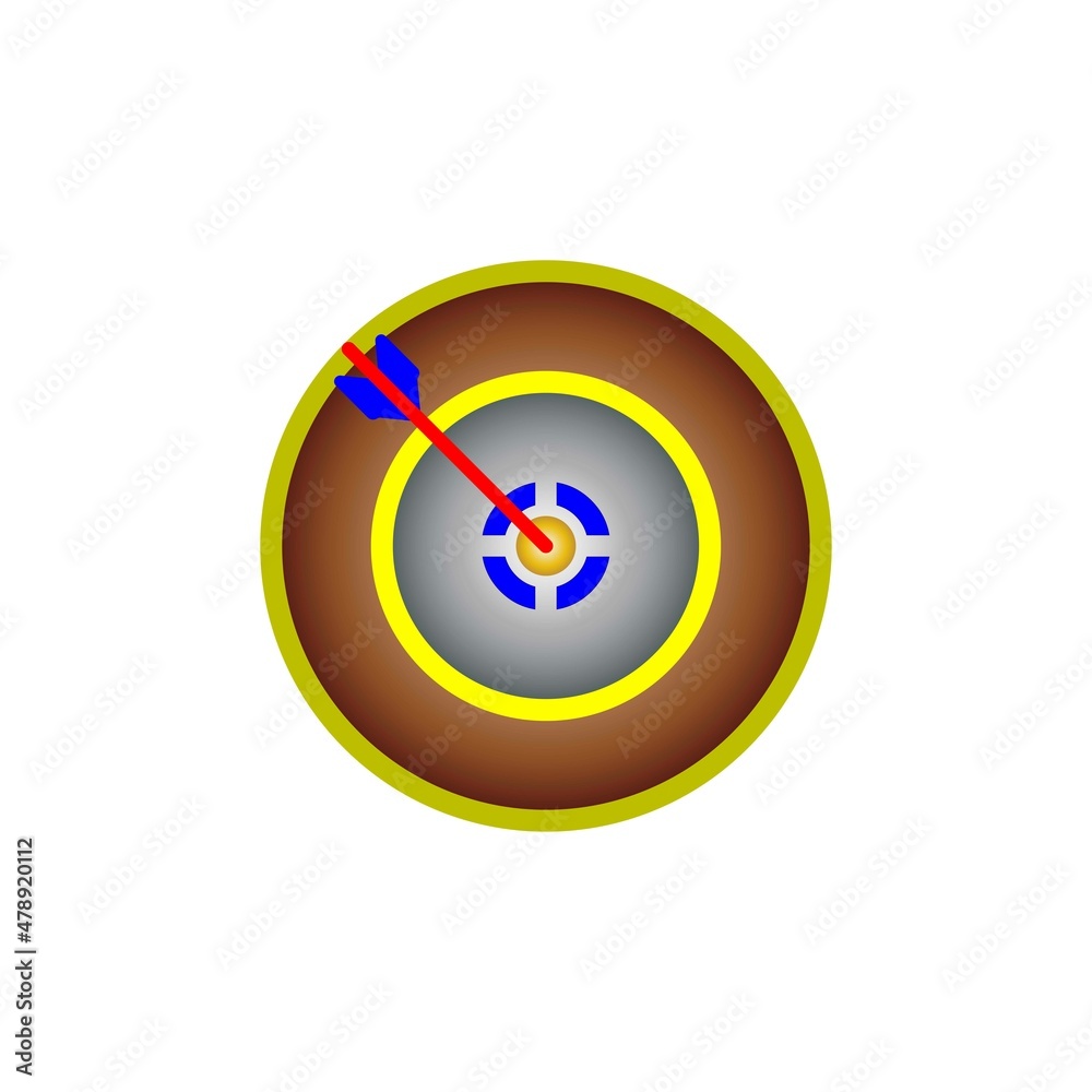 target icon design vector templates