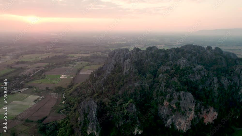 Top view Noen Maprang district, Phitsanulok Unseen Thailand. Top view Noen Maprang district, Phitsanulok Unseen Thailand.