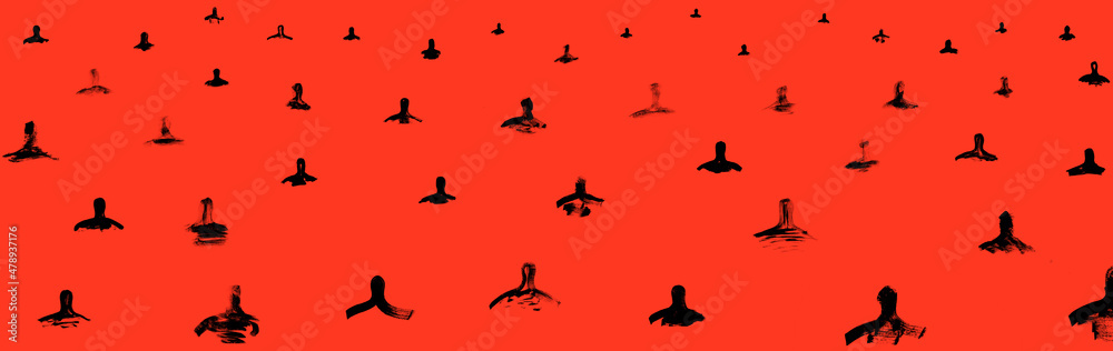 Social Distancing Concept Banner Social Distancing Concept Banner