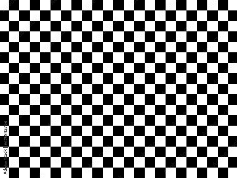 Fototapeta premium 市松模様 シームレスな和柄の背景のベクターイラスト