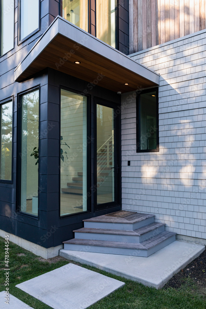 custom made wallpaper toronto digitalModern home Front Door at residence 