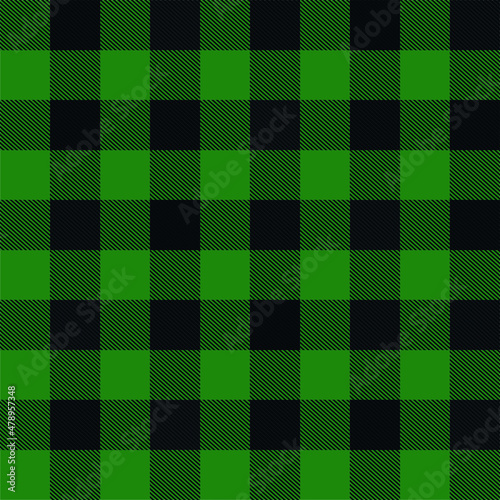 green flannel shirt seamless pattern ready for your print clothing