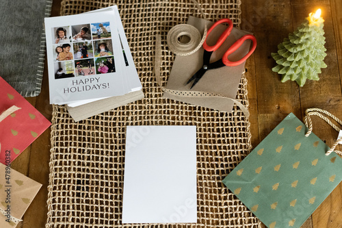 Writing holiday cards