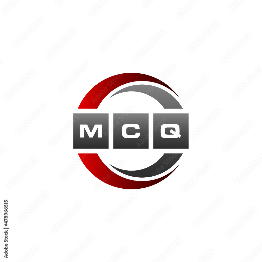 MCQ Letter Initial Logo Design Template Vector Illustration MCQ Letter Initial Logo Design Template Vector Illustration