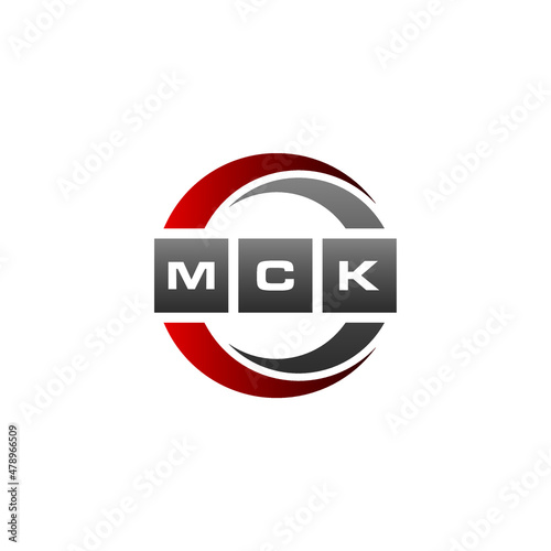 Free Download MCK Letter Initial Logo Design Template Vector Illustration - GFXLoad