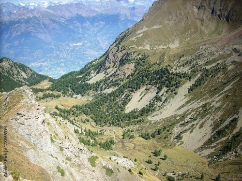 landscape in the mountains