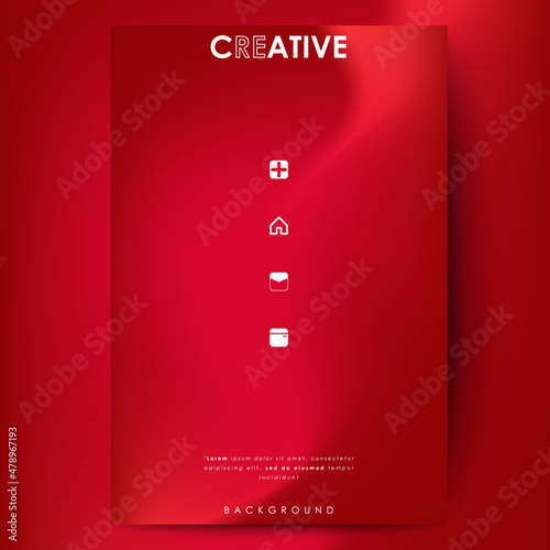 page design templates for business projects. Modern vector illustration concepts for website and mobile website development. Shades of red gradient background pattern