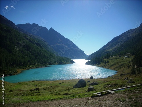 lake in the valley