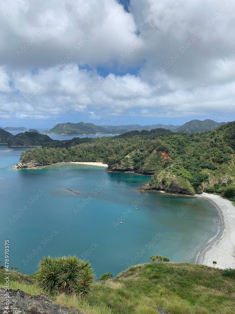 Obraz premium 小笠原諸島 父島 中山峠 世界自然遺産 小笠原国立公園 小笠原 東京