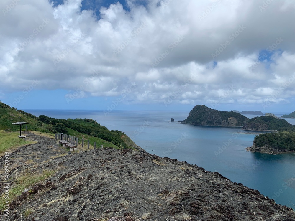 Fototapeta premium 小笠原諸島 父島 中山峠 世界自然遺産 小笠原国立公園 小笠原 東京