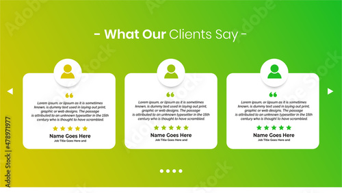 Creative Wed Testimonial banner, Quote , Infographic, Banner Template Editable Vector Illustration