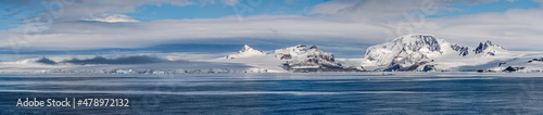View of Primavera Base in Antarctic Peninsula, Antarctica