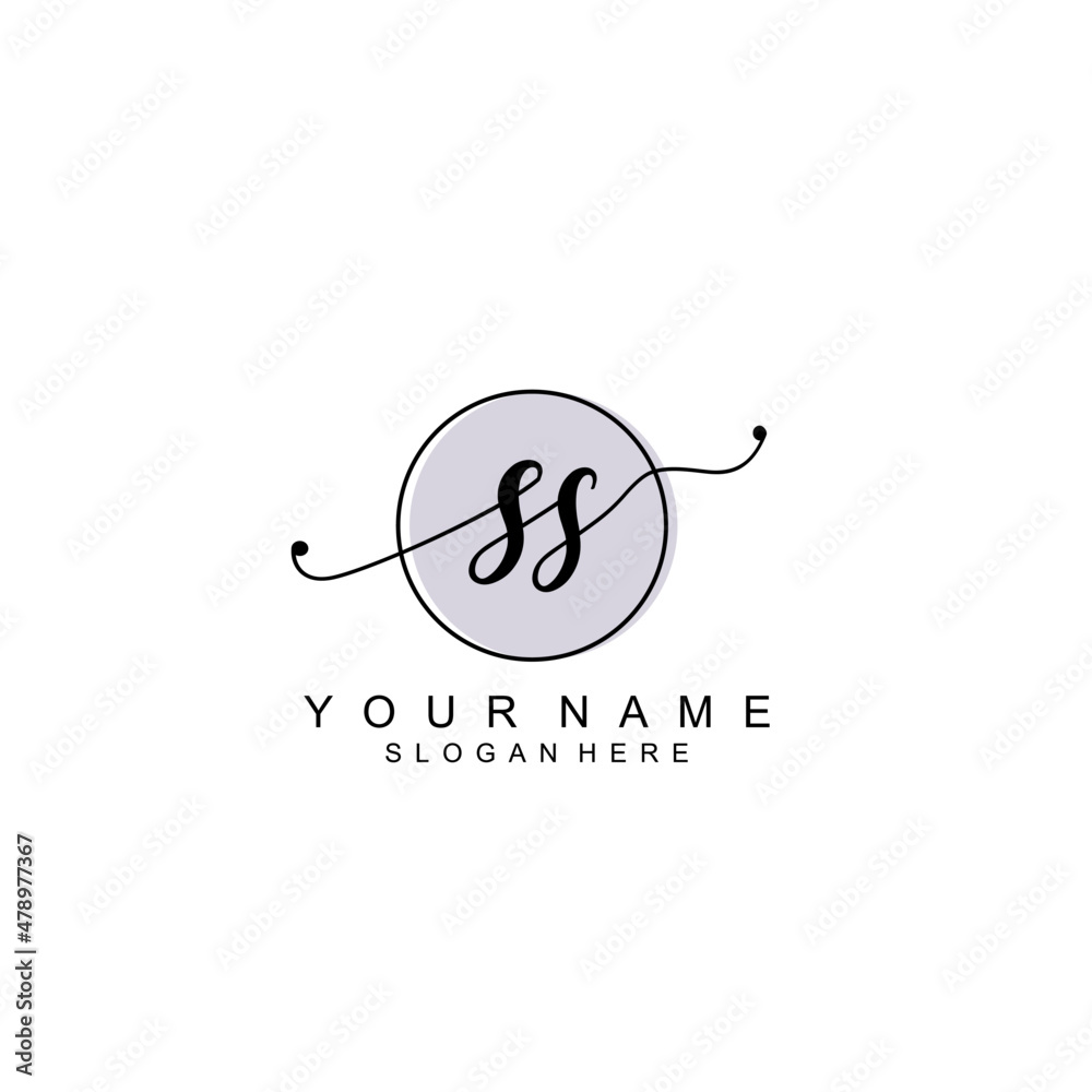 SS initial Luxury logo design collection SS initial Luxury logo design collection