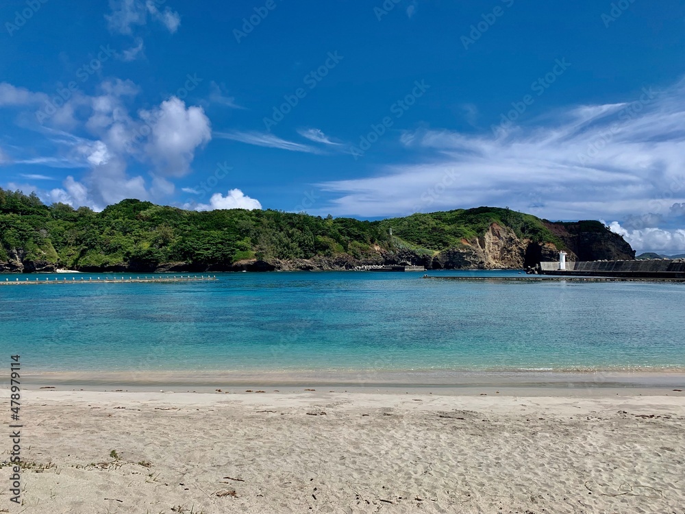 Fototapeta premium 小笠原諸島 母島 脇浜なぎさ公園 世界自然遺産 小笠原国立公園 小笠原 東京
