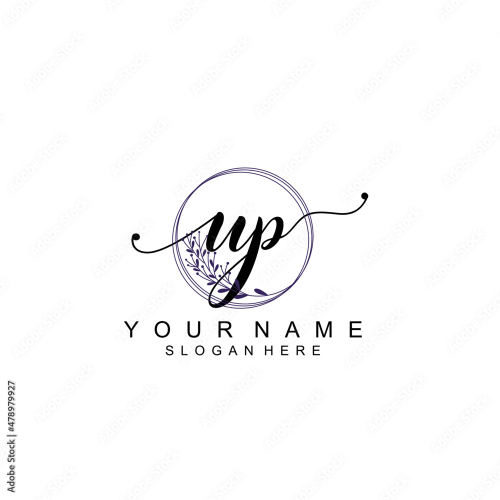 UP initial Luxury logo design collection UP initial Luxury logo design collection