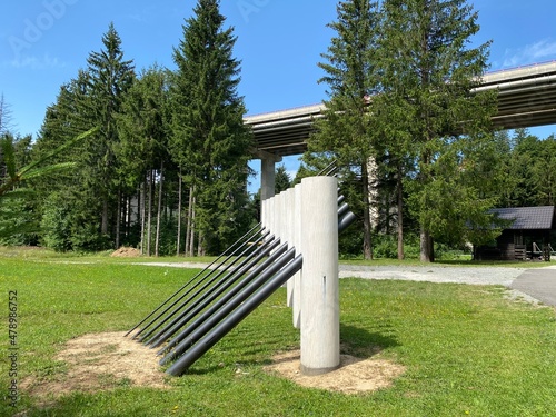 Golubinjak Forest Park in the mountainous region of Gorski kotar - Sleme, Croatia (Park šuma Golubinjak u planinskoj regiji Gorskog kotara - Sleme, Hrvatska) photo