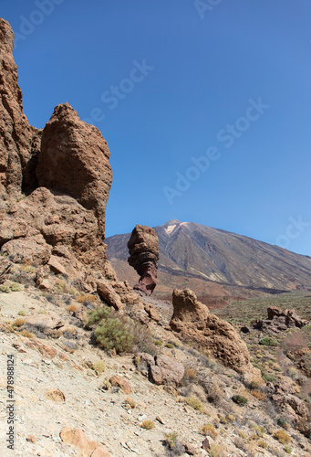 Volcanic landscape of the Canary Islands, Spain