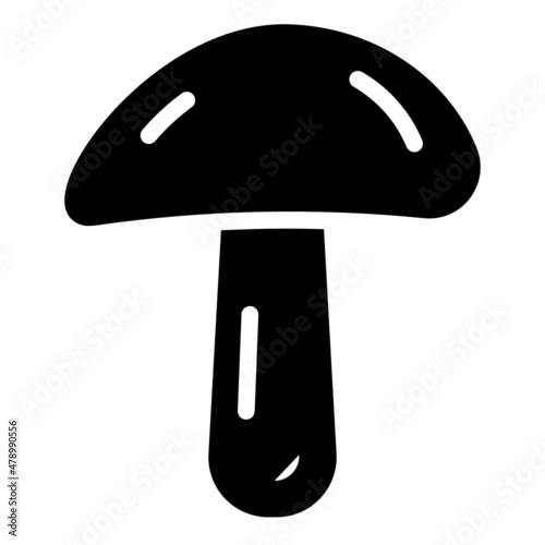 mushroom icon logo vector design