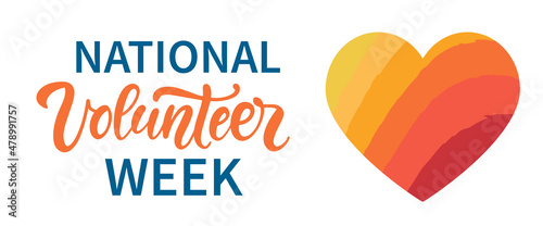 National volunteer week banner