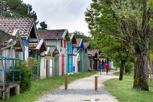 Port de Biganos Cabane pêcheur bassin d'Arcachon